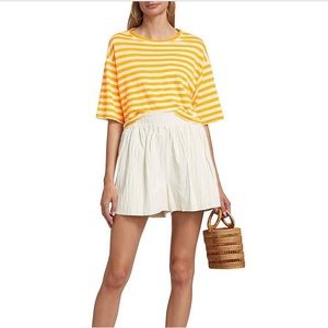 Frame Women’s Organic Linen Crop T-Shirt